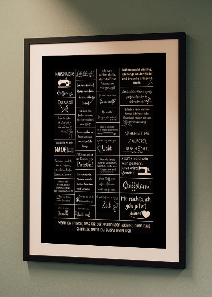 Nähsprüche