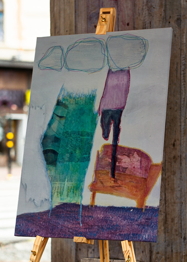 Gespeend van de bank