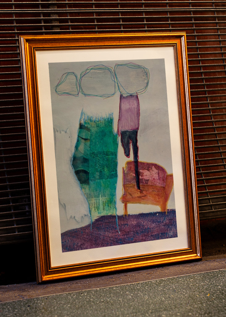 Gespeend van de bank