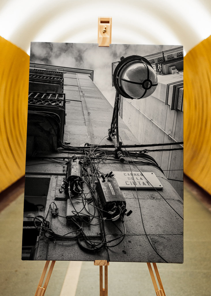 Vanha lamppu - Barcelona