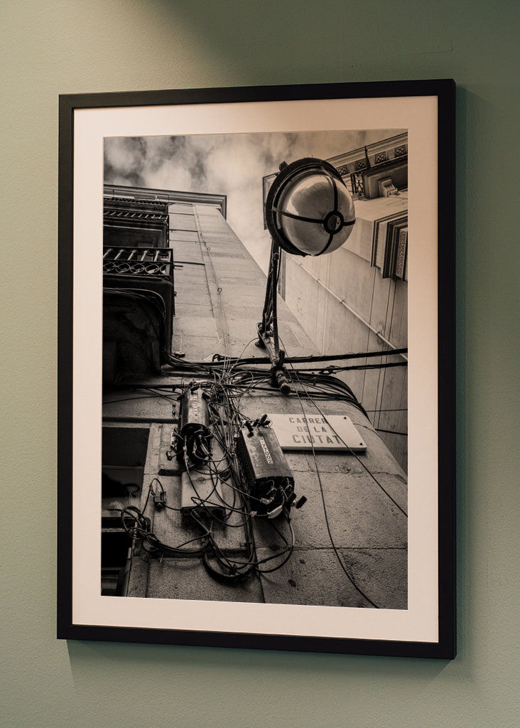 Vanha lamppu - Barcelona