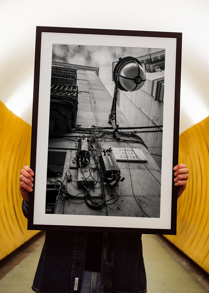 Vanha lamppu - Barcelona