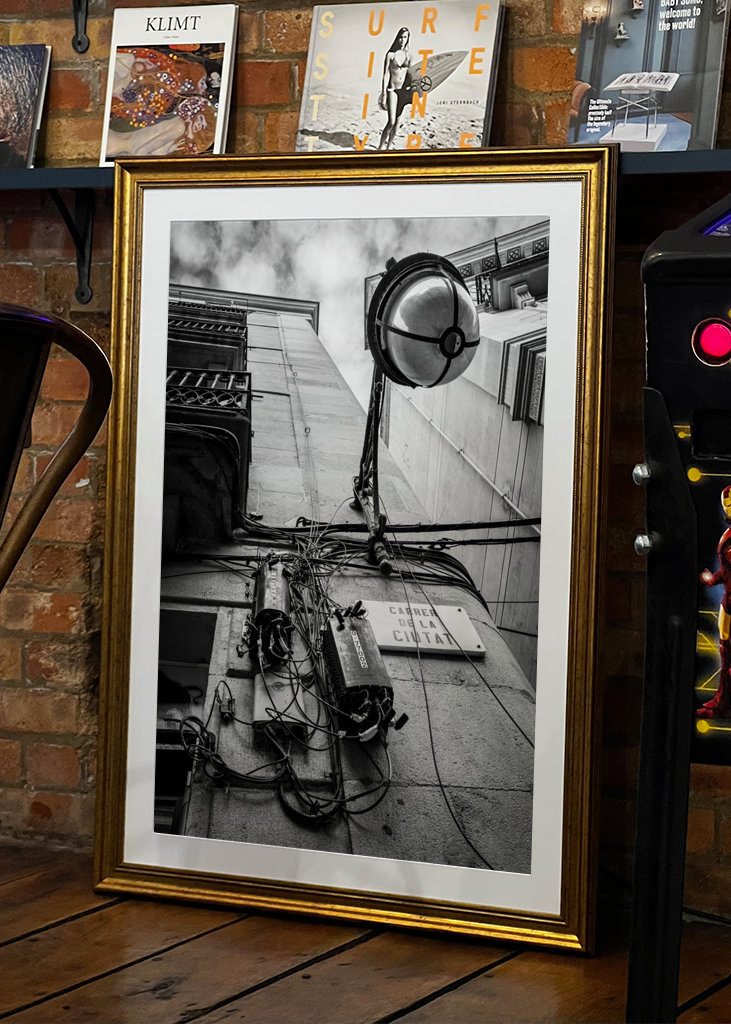 Vanha lamppu - Barcelona