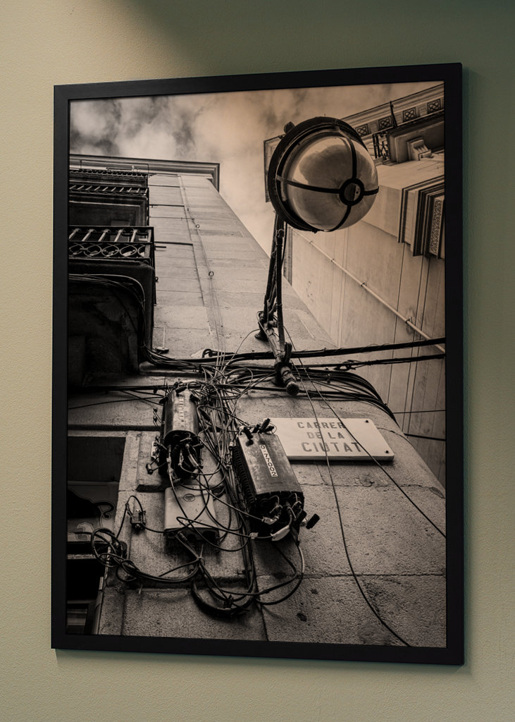 Vanha lamppu - Barcelona