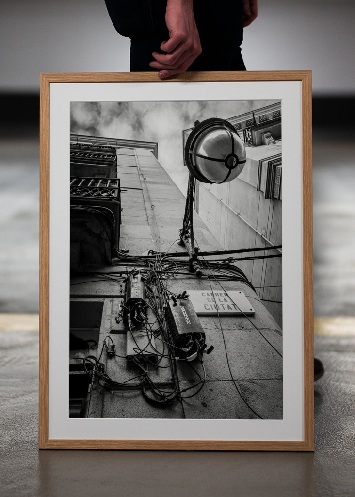 Vanha lamppu - Barcelona