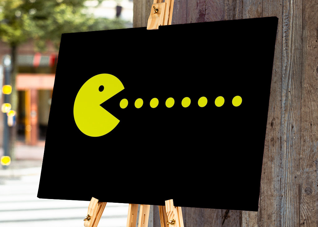 Japonská hra Pac Man