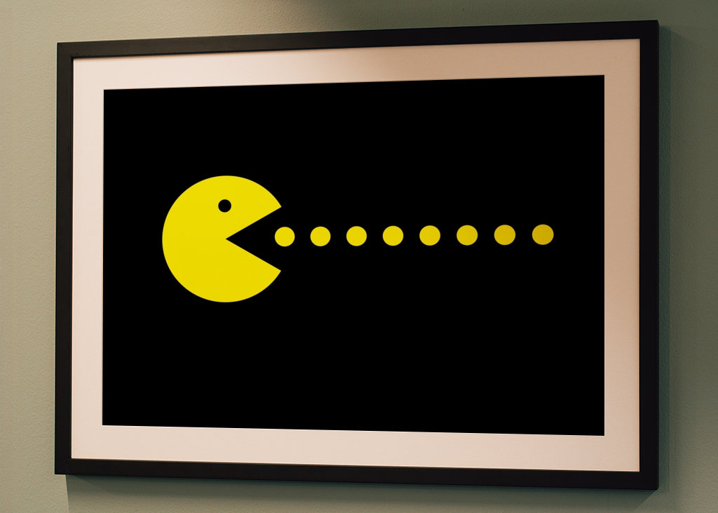 Japonská hra Pac Man