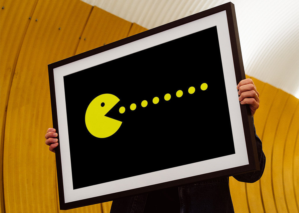 Japonská hra Pac Man