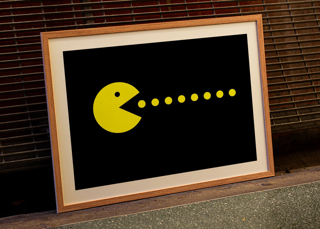 Japonská hra Pac Man