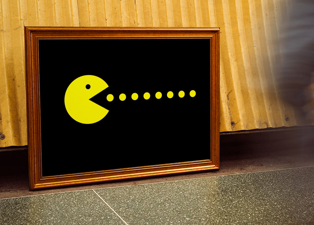 Japonská hra Pac Man