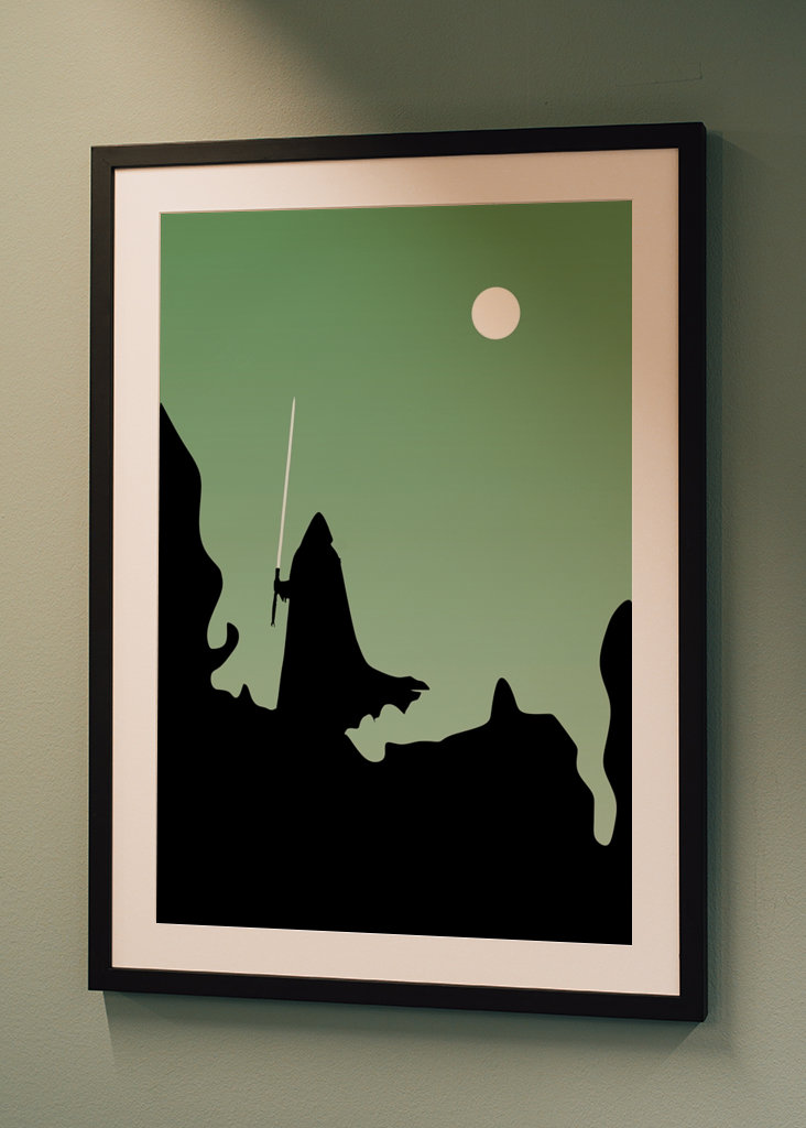 Star Wars Minimalist Landscape