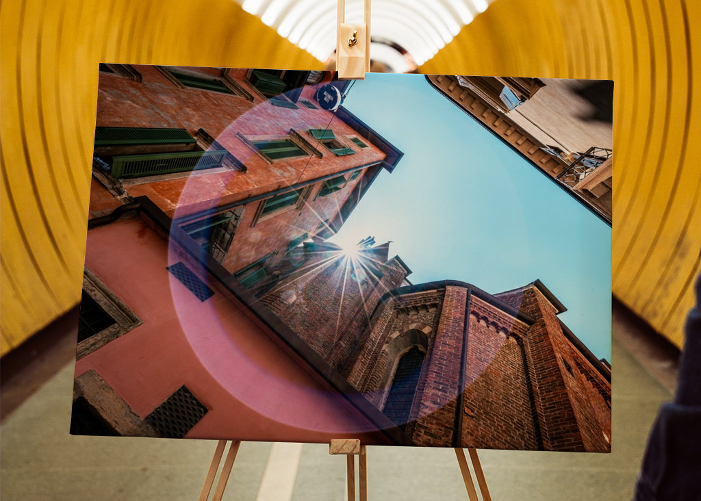 Lens flare - Verona - Italy