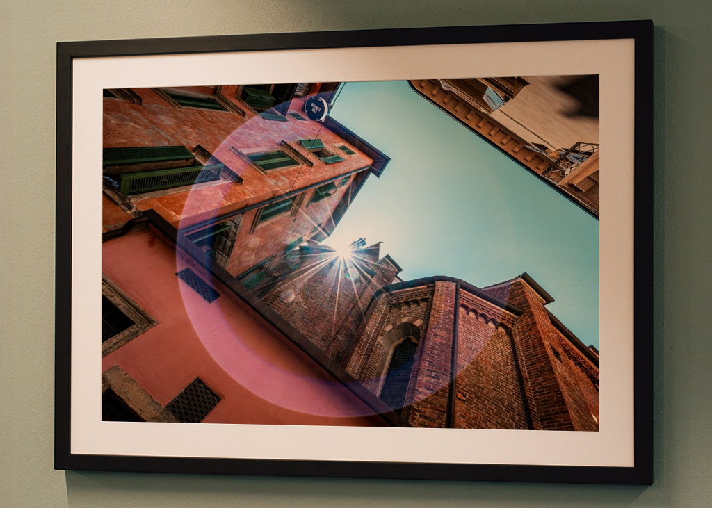 Lens flare - Verona - Italy