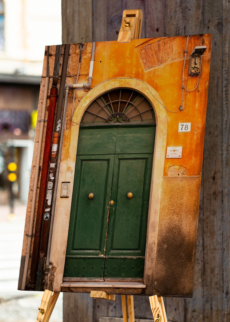 The green door - Italy