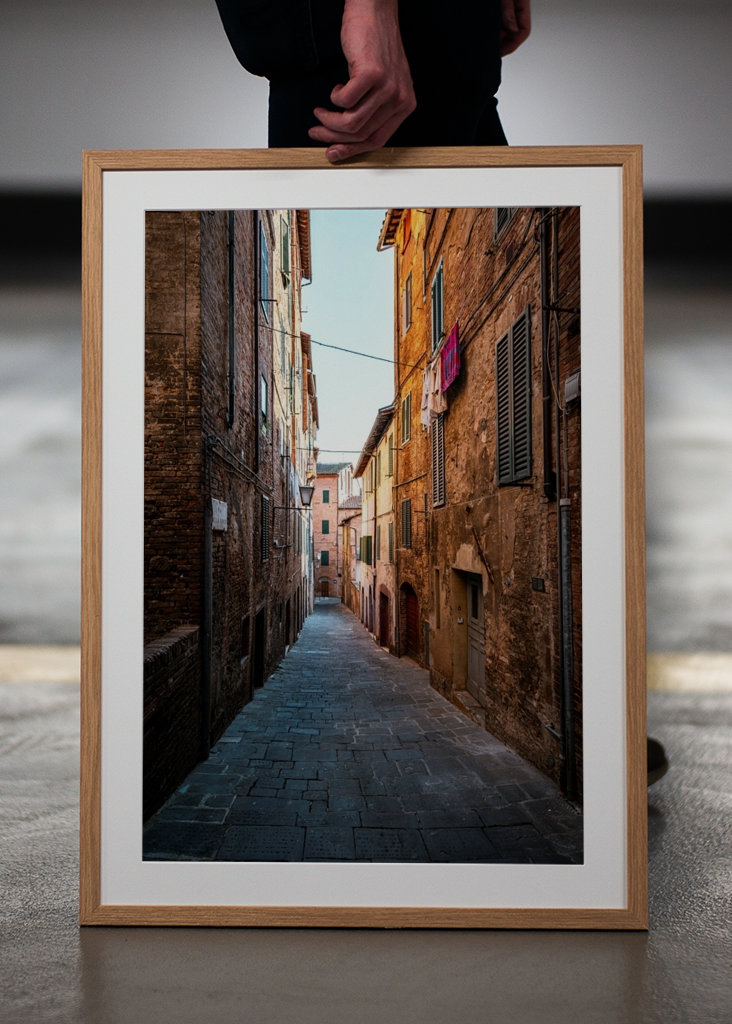 Streets of Siena (Italy)