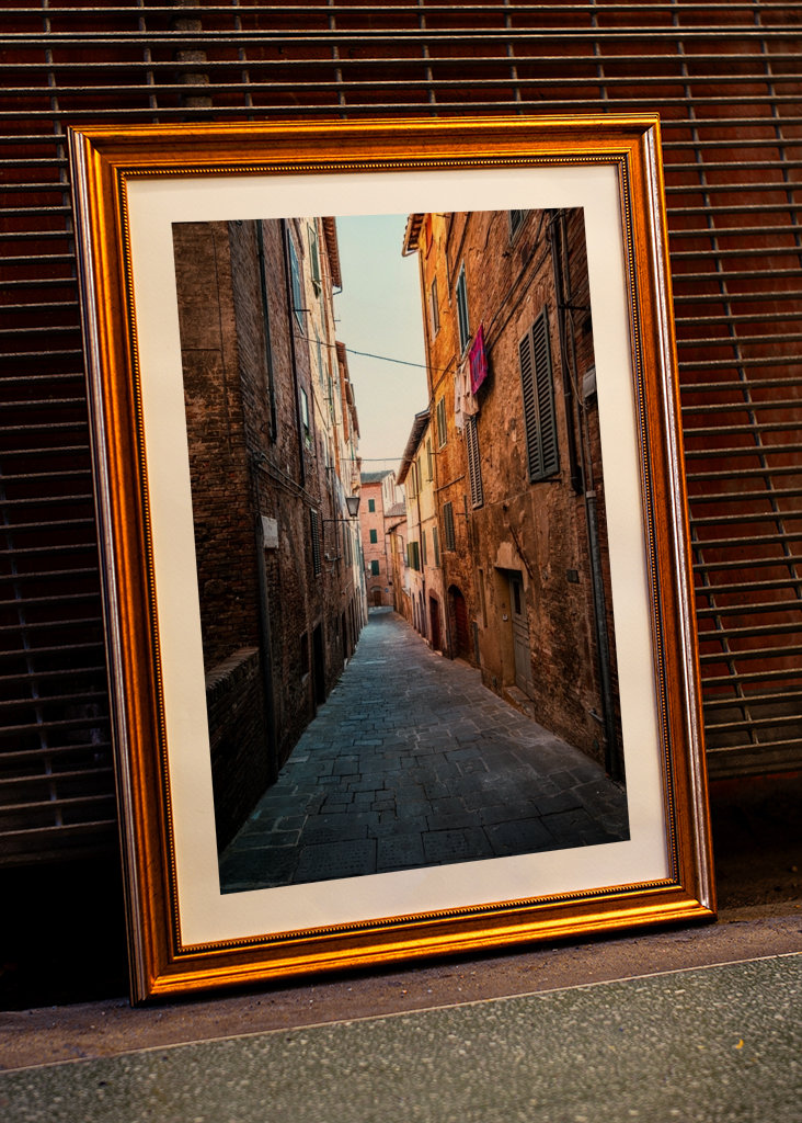Streets of Siena (Italy)