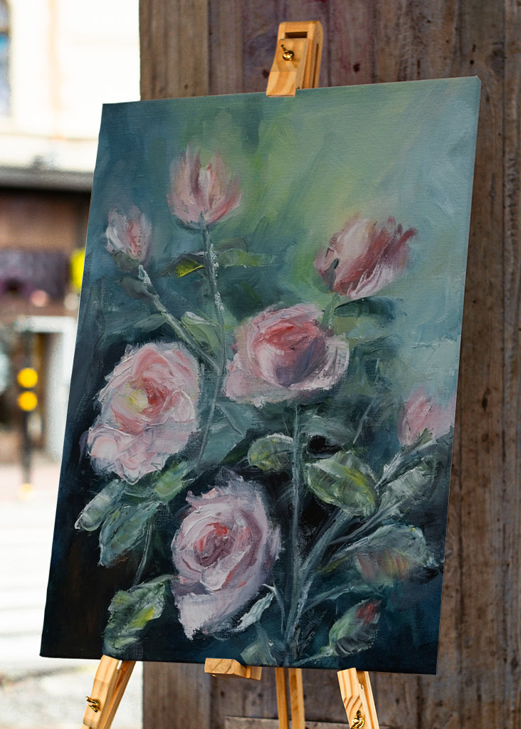 Růžová snová krajina