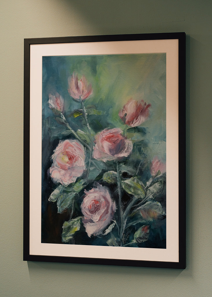 Růžová snová krajina