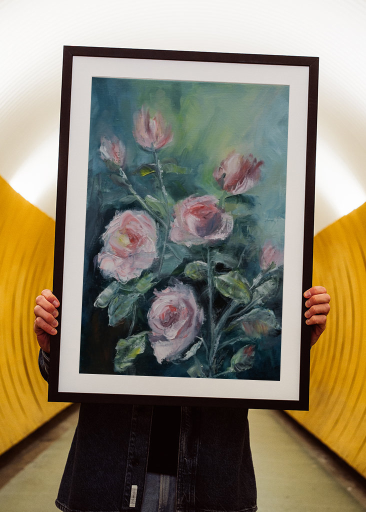 Růžová snová krajina