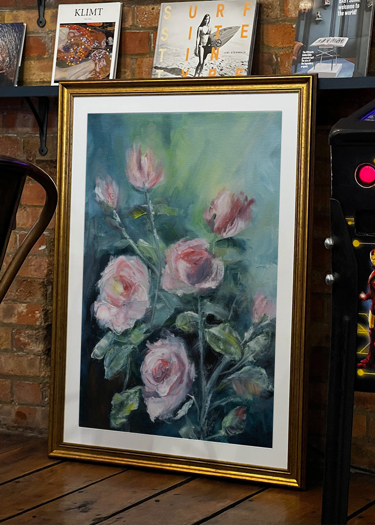 Růžová snová krajina