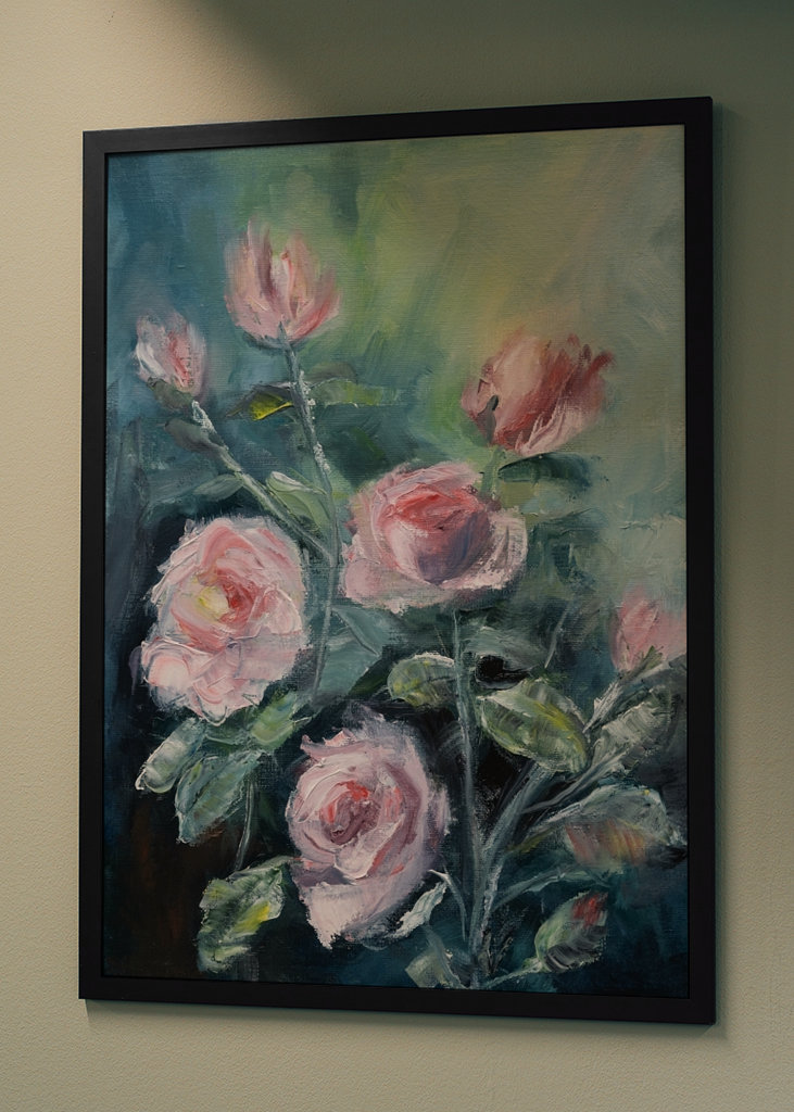 Růžová snová krajina