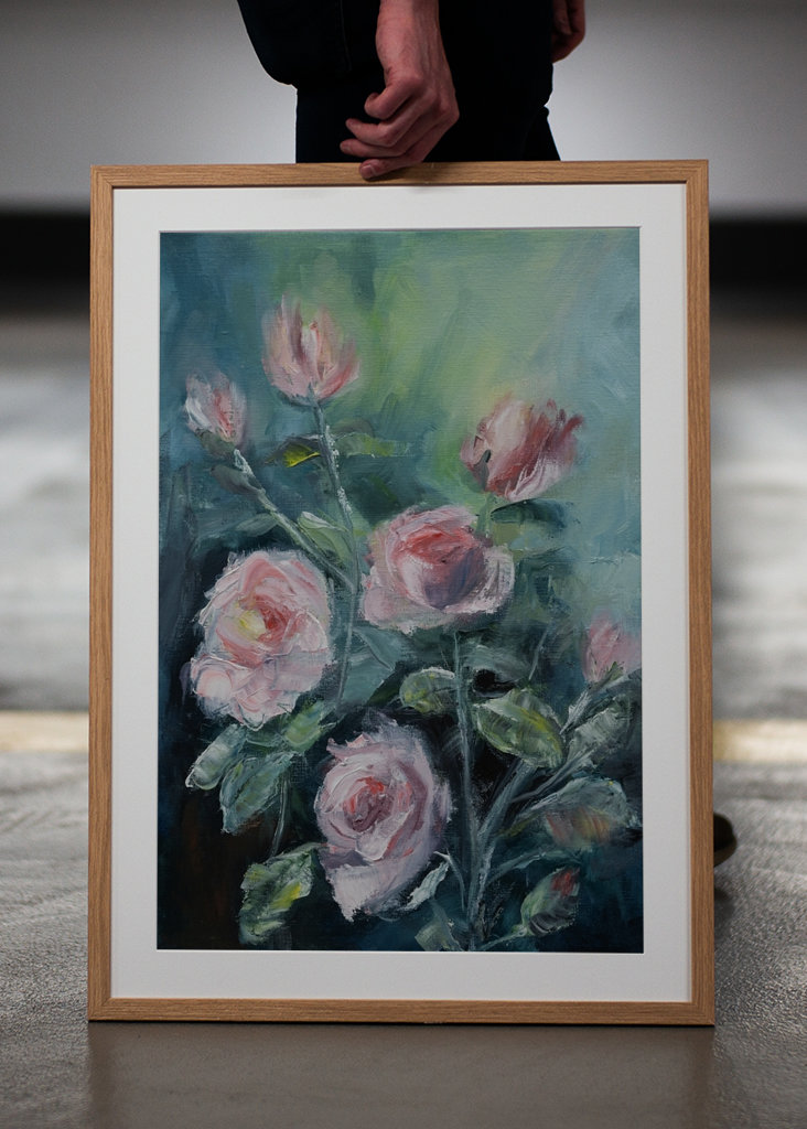 Růžová snová krajina