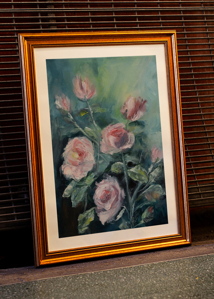 Růžová snová krajina