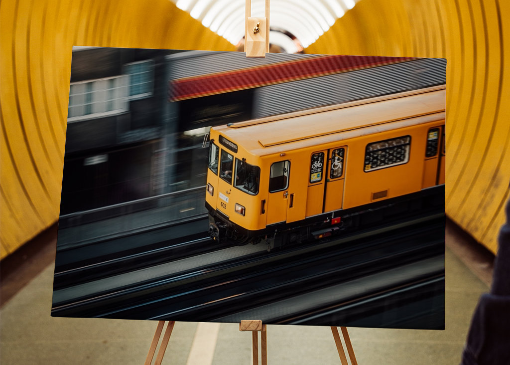 Berlin i et vanvid af lys