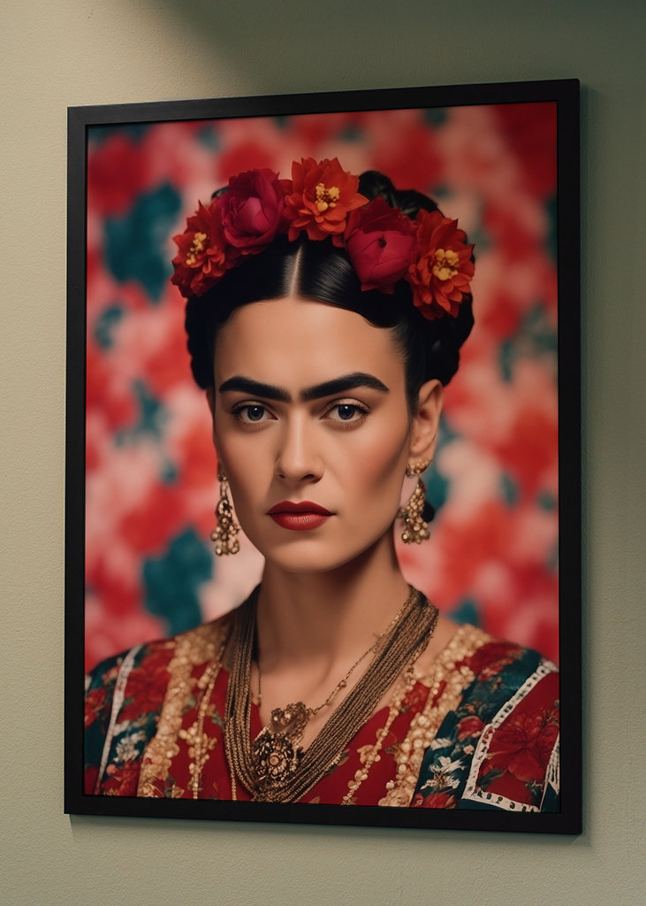 Frida Kahlo - Fiori rossi