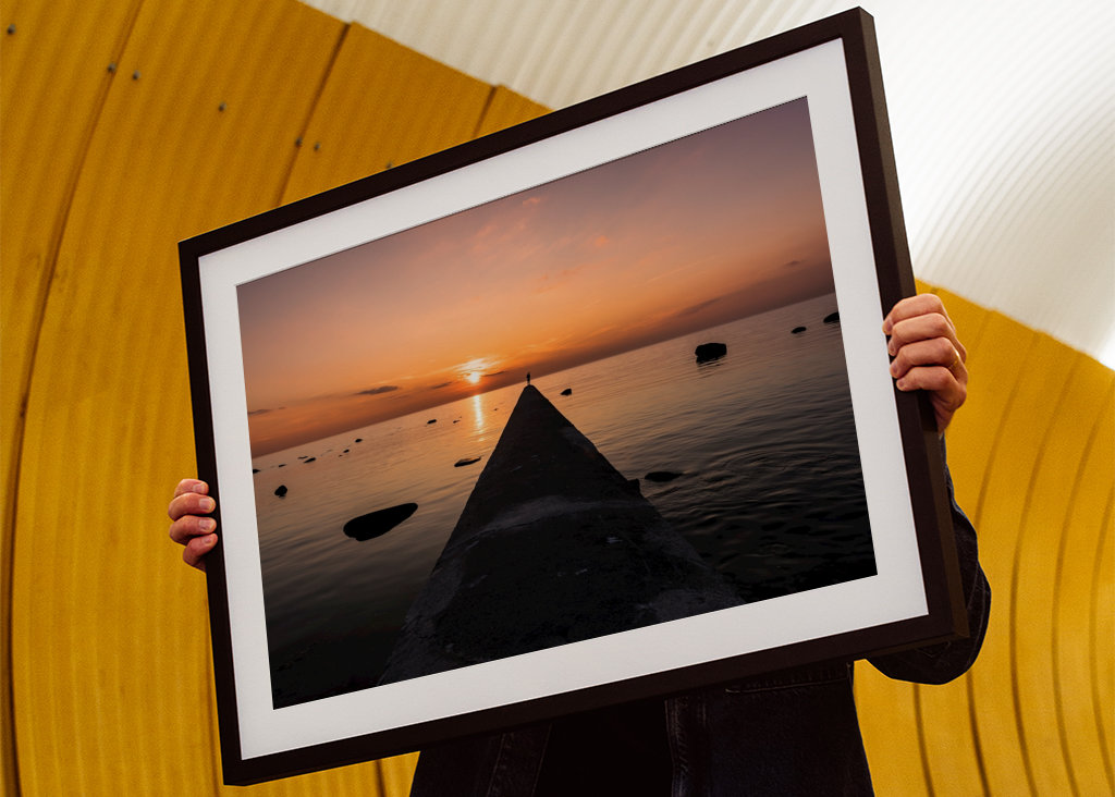 Liebe bei Sonnenuntergang