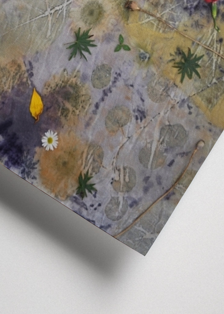 Tekstiltryk med planter