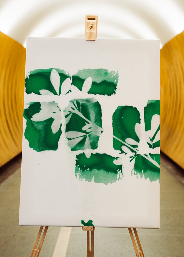 Abstrakte grønne blade