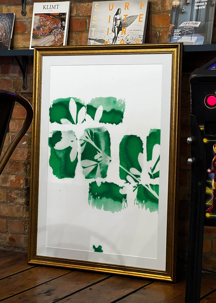 Abstrakte grønne blade