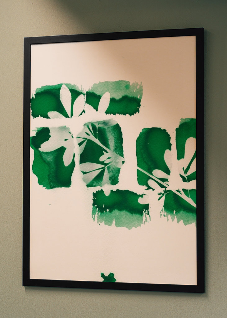 Abstrakte grønne blade