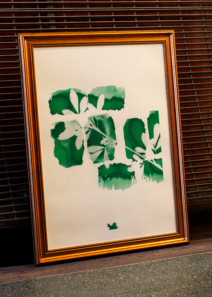 Abstrakte grønne blade