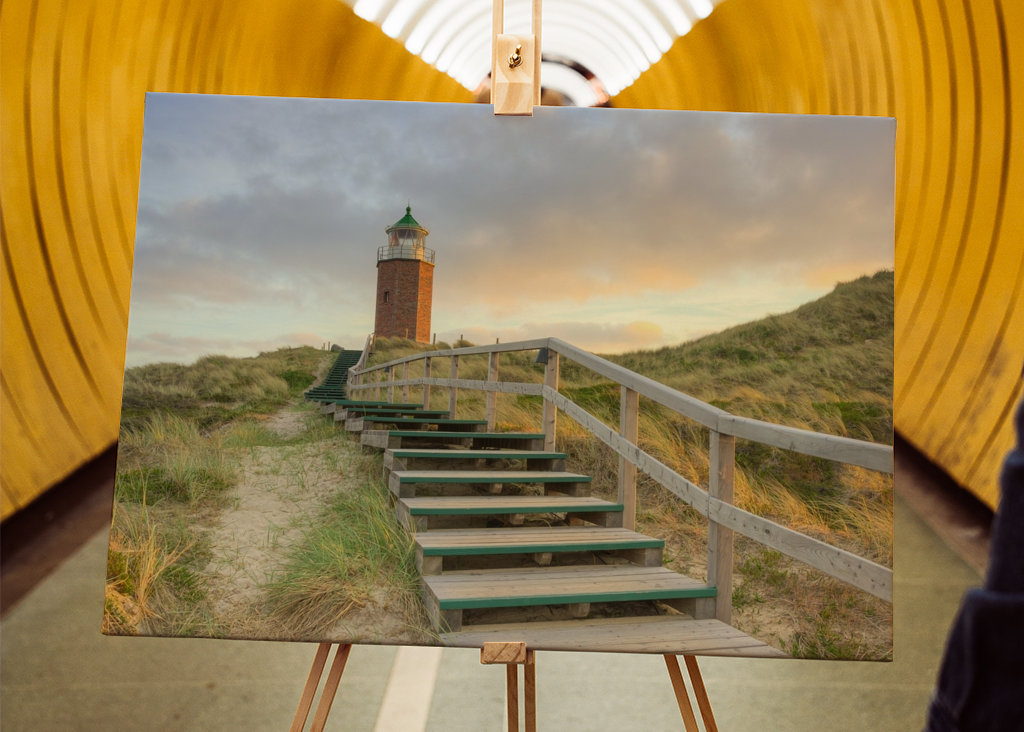 Quermarkenfeuer Rotes Kliff