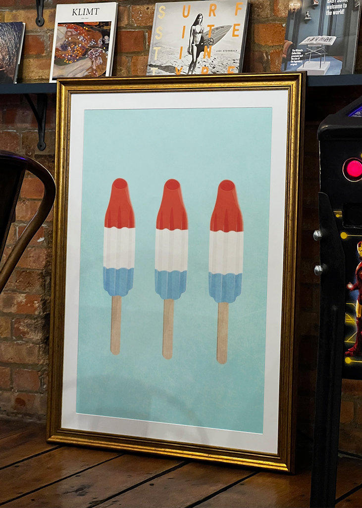 Es Krim Bomb Pop Eis am Stiel