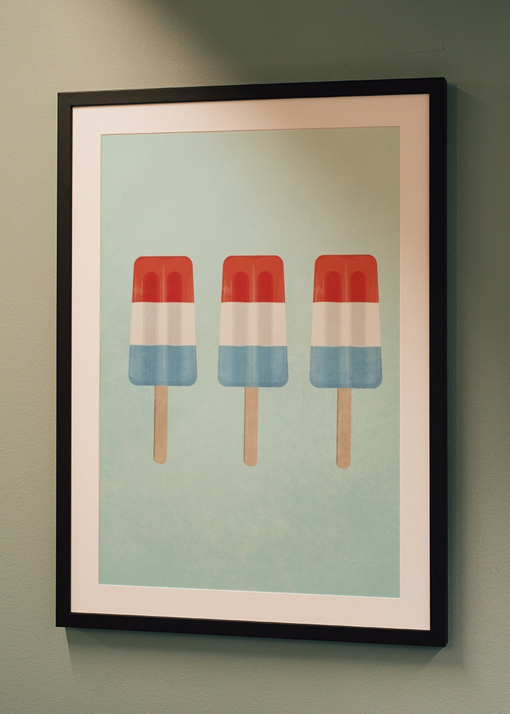 Summer fresh ice popsicle