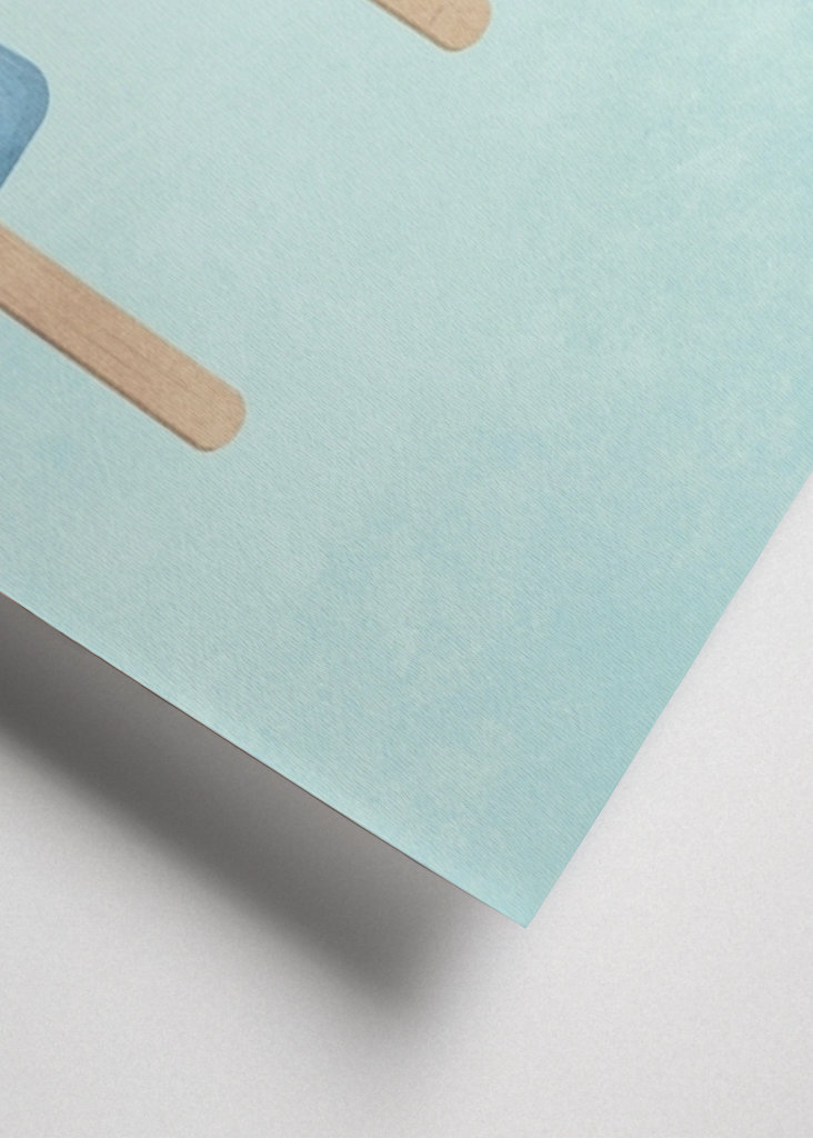 Summer fresh ice popsicle