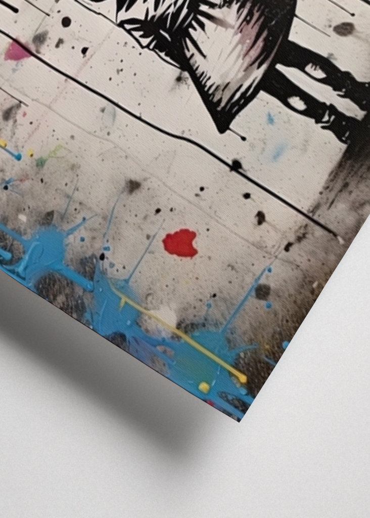 Girl and the heart x Banksy