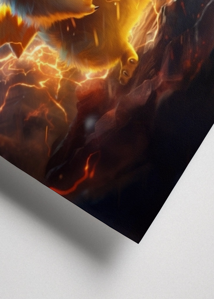 Pikachu Pokemon Popart