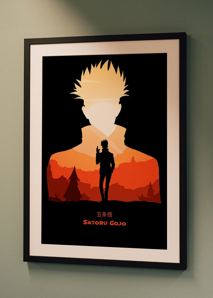 Silueta de Satoru Gojo