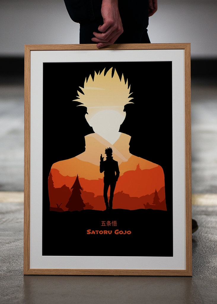 Silueta de Satoru Gojo