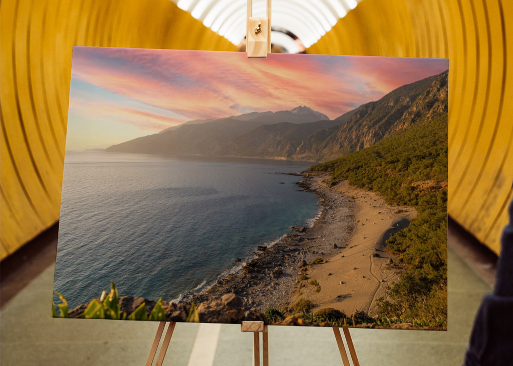 Písky západu slunce