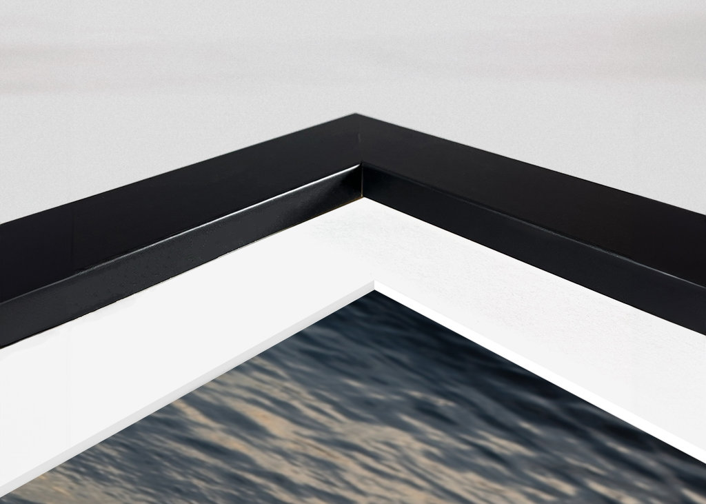 Sea water meets golden sand