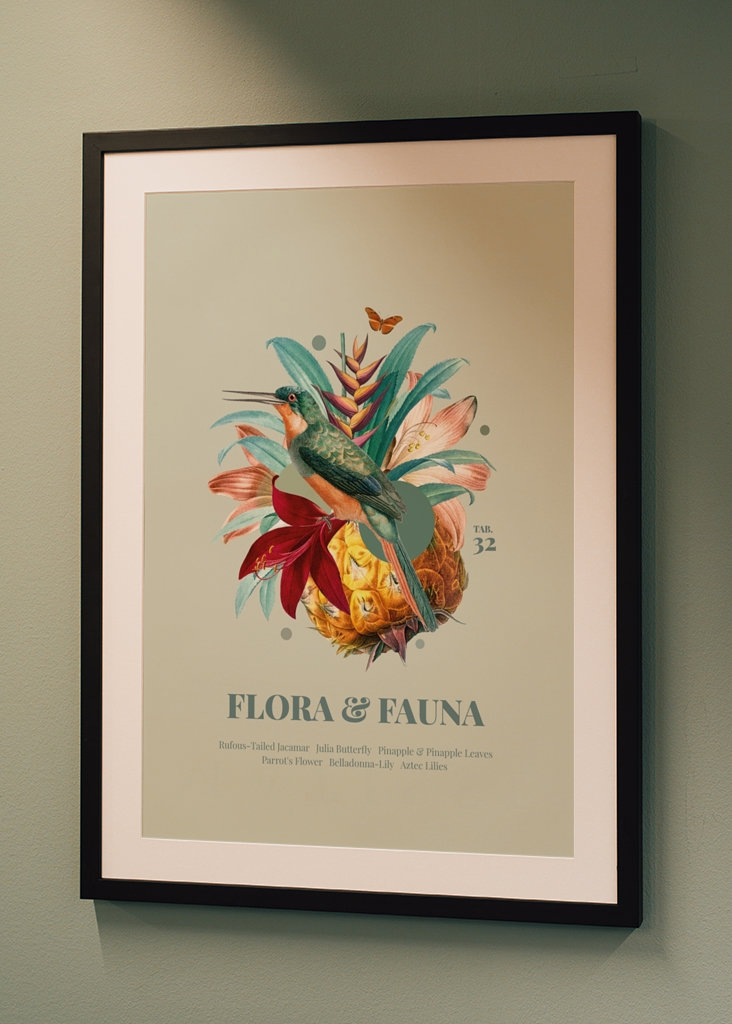 Flora & Fauna med Glanzvogel