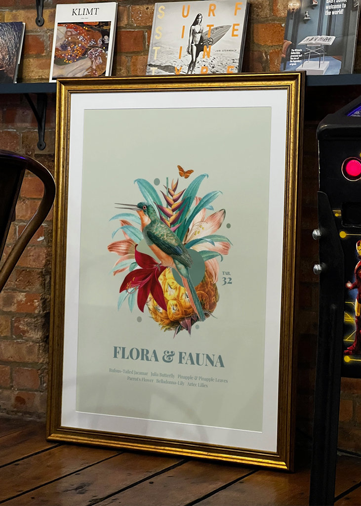 Flora & Fauna med Glanzvogel