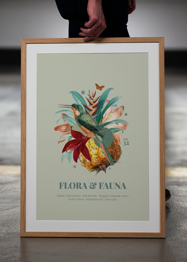 Flora & Fauna med Glanzvogel
