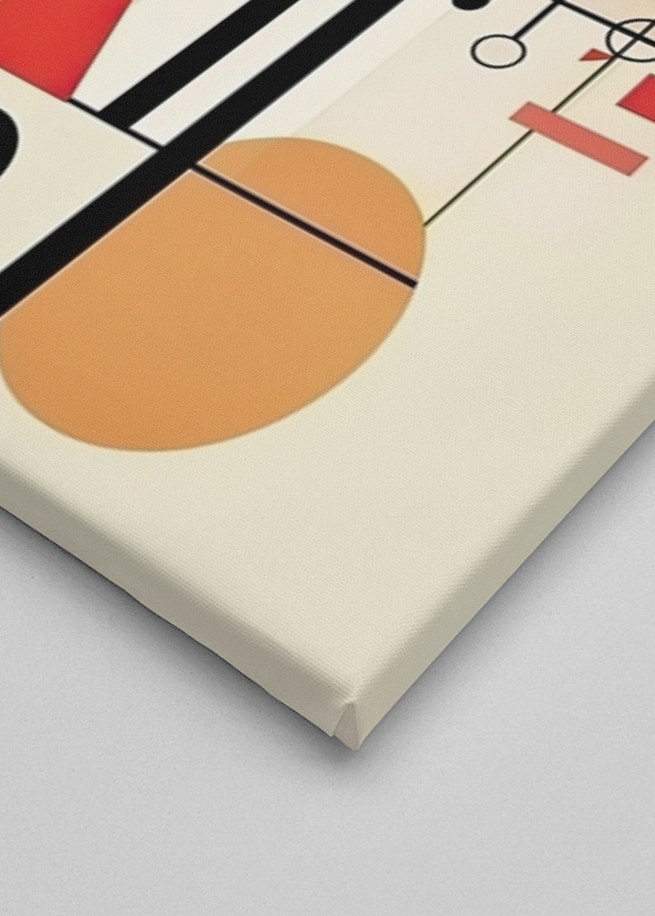 Bauhaus Plakat drucken