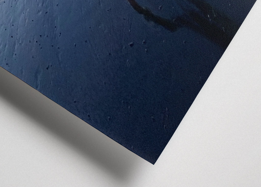 Nacht am Meer blaue Stunde